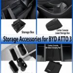 BYD ATTO 3 RHD Center Console Organizer Tray – Armrest Storage Box Insert for Right-Hand Drive