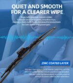 Maple 60S OEM Wiper Blades – Geely Ruilan Original Boned Refill Set - Image 5