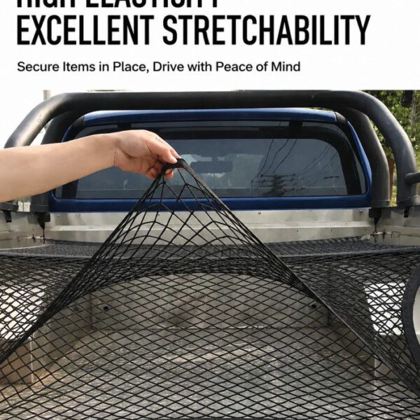 BYD Shark 6 Cargo Net – Truck Bed Luggage Organizer Stretch Net