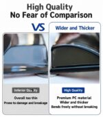 MG Window Visors – 4-Piece Rain Guards for ZS/HS/MG5/ES5/MG4/GS - Image 5