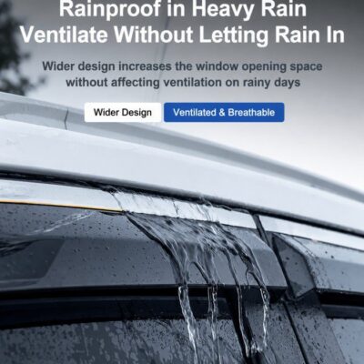 MG Window Visors – 4-Piece Rain Guards for ZS/HS/MG5/ES5/MG4/GS