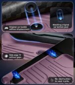 Xiaomi SU7 YU7 TPE Floor Mats – All-Weather Custom Full Set - Image 2