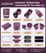 Xiaomi SU7 Interior Silicone Kit – Wireless Pad, Cup Holder & Organizer
