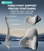 Xiaomi SU7 YU7 Headrest & Lumbar Pillow Set – Memory Foam Car Seat Cushion - Image 3