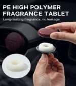 JulyWind Lambskin Car Vent Diffuser – Luxury Refillable Aroma Clip - Image 3