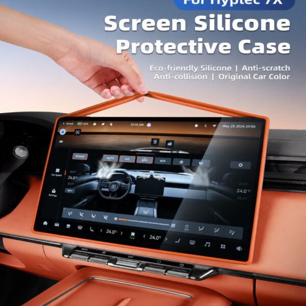Zeekr 7X Screen Protector Cover – Silicone Frame for 16" Center Display