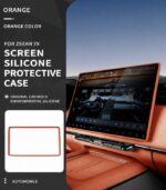 Zeekr 7X Screen Protector Cover – Silicone Frame for 16" Center Display - Image 2