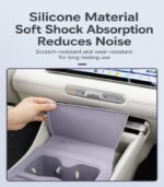 MG4 Center Console Silicone Mat – Wireless Charging & Cup Holder Pad Set - Image 5