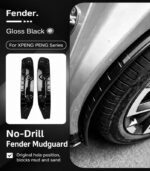 Xpeng G6/G9/P7+/X9/G7/GX/M03 Fender Liners – Wheel Arch Splash Guards Set - Image 5