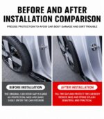 Xpeng G6/G9/P7+/X9/G7/GX/M03 Fender Liners – Wheel Arch Splash Guards Set - Image 2