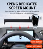 Xpeng P5/P7/G6/G9/X9 Magnetic Phone Mount – Car Navigation Holder