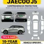 Jaecoo J5 PPF Kit – RHD Pre-Cut TPU Paint Protection Film