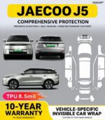 Jaecoo J5 PPF Kit – RHD Pre-Cut TPU Paint Protection Film