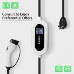 7KW Type 2 Portable EV Charger – 32A Adjustable Current EVSE - Image 3