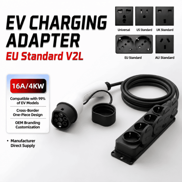 Type 2 V2L Adapter – Vehicle-to-Load Discharge for BYD EV