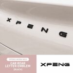 Xpeng MONA M03 Gloss Black Emblem – Metal Badge Overlay Kit - Image 4