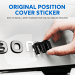Xiaomi SU7 Gloss Black Emblem Kit – Stealth Badge Overlay Set - Image 3