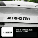 Xiaomi SU7 Gloss Black Emblem Kit – Stealth Badge Overlay Set - Image 4