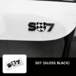 Xiaomi SU7 Gloss Black Emblem Kit – Stealth Badge Overlay Set - Image 6