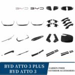 BYD Atto 3 Exterior Trim Kit – Mirror Covers, Door Handles & Grille Accents