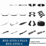 BYD Atto 3 Exterior Trim Kit – Mirror Covers, Door Handles & Grille Accents