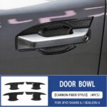 BYD SHARK 6 Exterior Trim Kit – Mirror Covers, Door Handles & Badges - Image 4