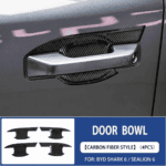 BYD SHARK 6 Exterior Trim Kit – Mirror Covers, Door Handles & Badges - Image 4