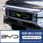 BYD SHARK 6 Exterior Trim Kit – Mirror Covers, Door Handles & Badges