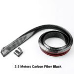 Universal Carbon Fiber Rear Spoiler – No-Drill Trunk Lip Wing - Image 5