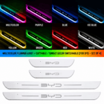 Wireless RGB LED Door Sill Lights – 7 Color Car Welcome Pedal Strips - Image 6