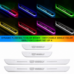Wireless RGB LED Door Sill Lights – 7 Color Car Welcome Pedal Strips - Image 7