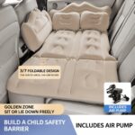 Universal Car Air Mattress – Foldable SUV Back Seat Bed for Travel - Image 2