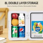 8L Portable Car Fridge – Thermoelectric Cooler Warmer for Home & Travel - Image 2