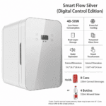 8L Portable Car Fridge – Thermoelectric Cooler Warmer for Home & Travel