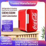 Coca-Cola 6L Mini Fridge – Thermoelectric Cooler Warmer for Car & Home