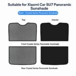Xiaomi SU7 Ice Crystal Sunshade – Panoramic Roof Heat Block Cover - Image 3