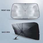 Foldable Car Windshield Sun Shade Umbrella – Heat & UV Protection