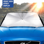 Foldable Car Windshield Sun Shade Umbrella – Heat & UV Protection - Image 4