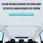 Xpeng P7 Ice Crystal Sunshade – Panoramic Roof Heat Block Cover - Image 4