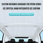 Xpeng P7 Ice Crystal Sunshade – Panoramic Roof Heat Block Cover - Image 4
