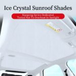 Xpeng P7 Ice Crystal Sunshade – Panoramic Roof Heat Block Cover - Image 3