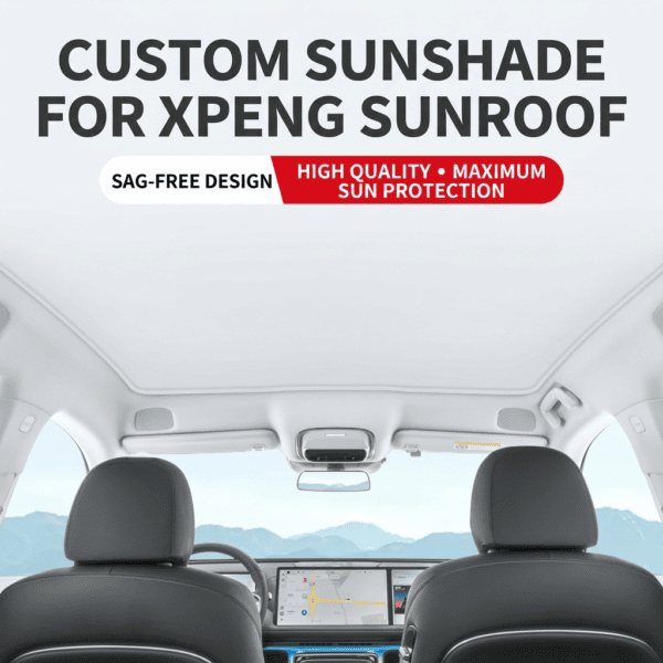 Xpeng P7 Ice Crystal Sunshade – Panoramic Roof Heat Block Cover