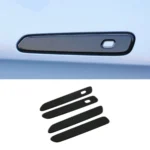 BYD Seal EV Gloss Black & Carbon Exterior Trim Kit – Mirror Covers, Door Handles, Charging Port & Spoiler - Image 4