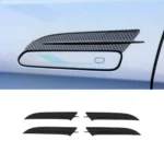 BYD Seal EV Gloss Black & Carbon Exterior Trim Kit – Mirror Covers, Door Handles, Charging Port & Spoiler - Image 5