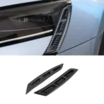 BYD Seal EV Gloss Black & Carbon Exterior Trim Kit – Mirror Covers, Door Handles, Charging Port & Spoiler - Image 6
