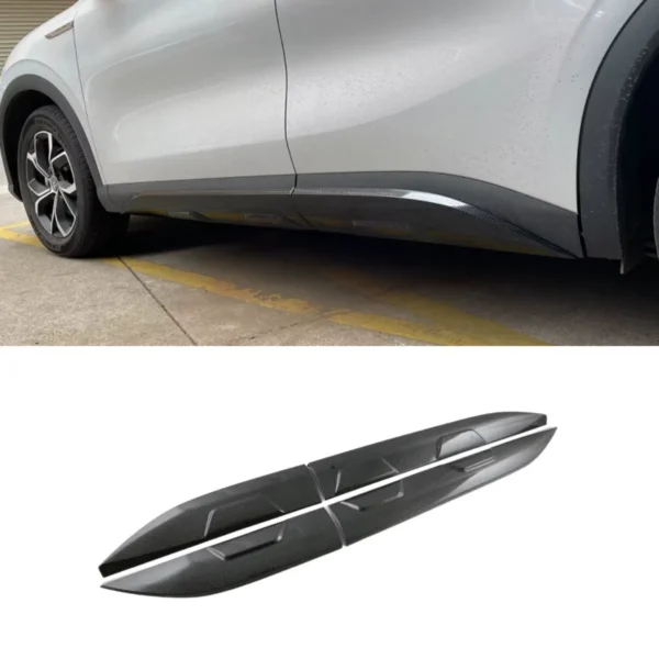 BYD Atto 3 Exterior Trim Kit – Carbon Fiber Texture – [Door Edge Trim / Side Molding]