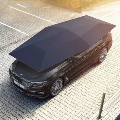 Automatic Car Sunshade Umbrella | Remote-Controlled Portable Car Cover